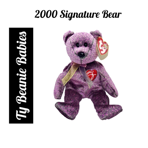 ty beanie baby 2000 signature bear